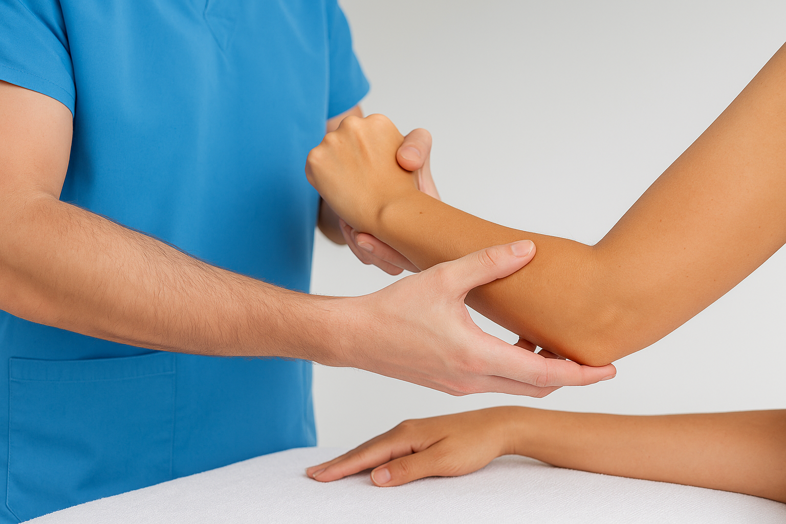 El masaje TNDR en tendinitis de codo