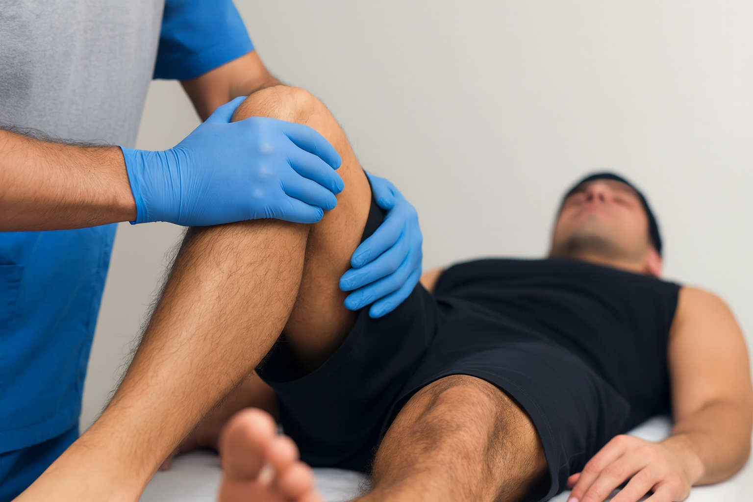 Masaje TNDR aplicado a contractura muscular