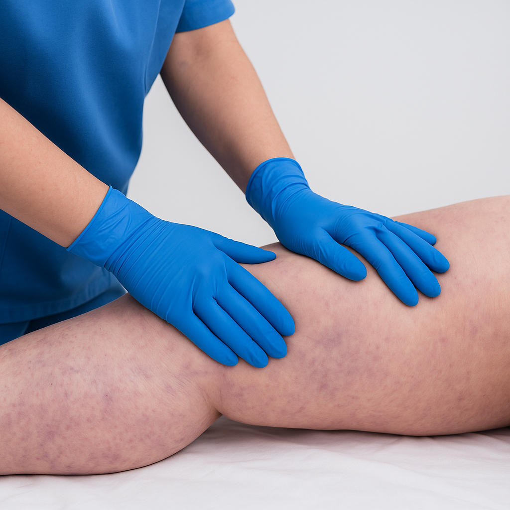 Masaje TNDR aplicado a linfedema