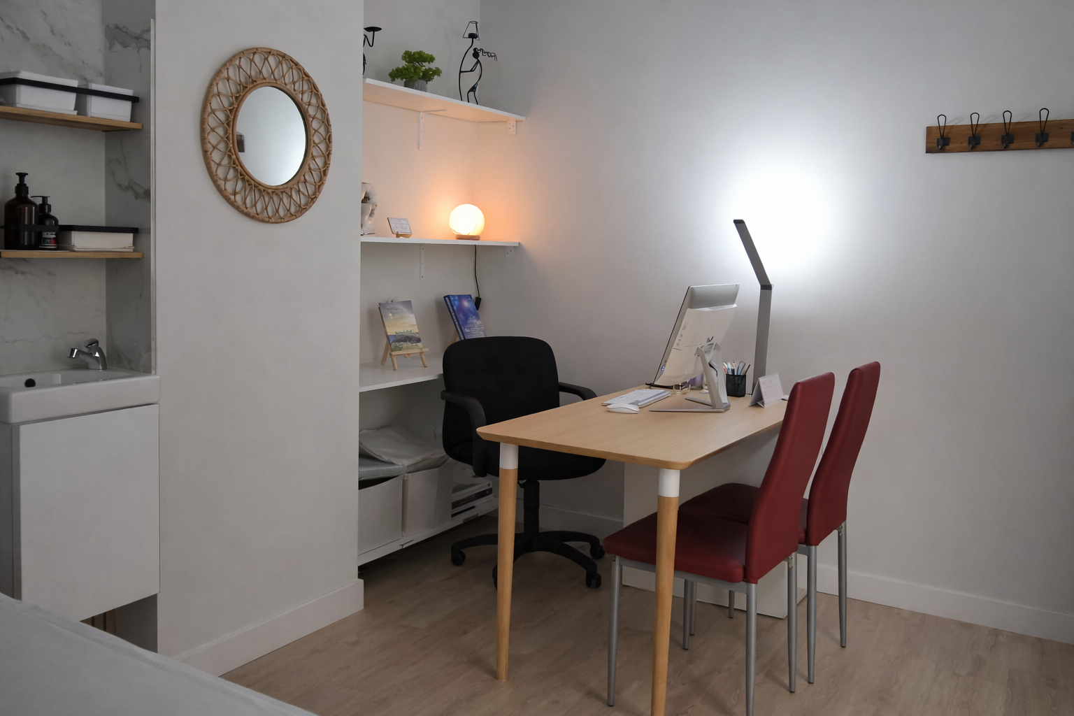 Alquiler de sala en Bilbao para yoga, talleres y terapias 4 sala terapias 1